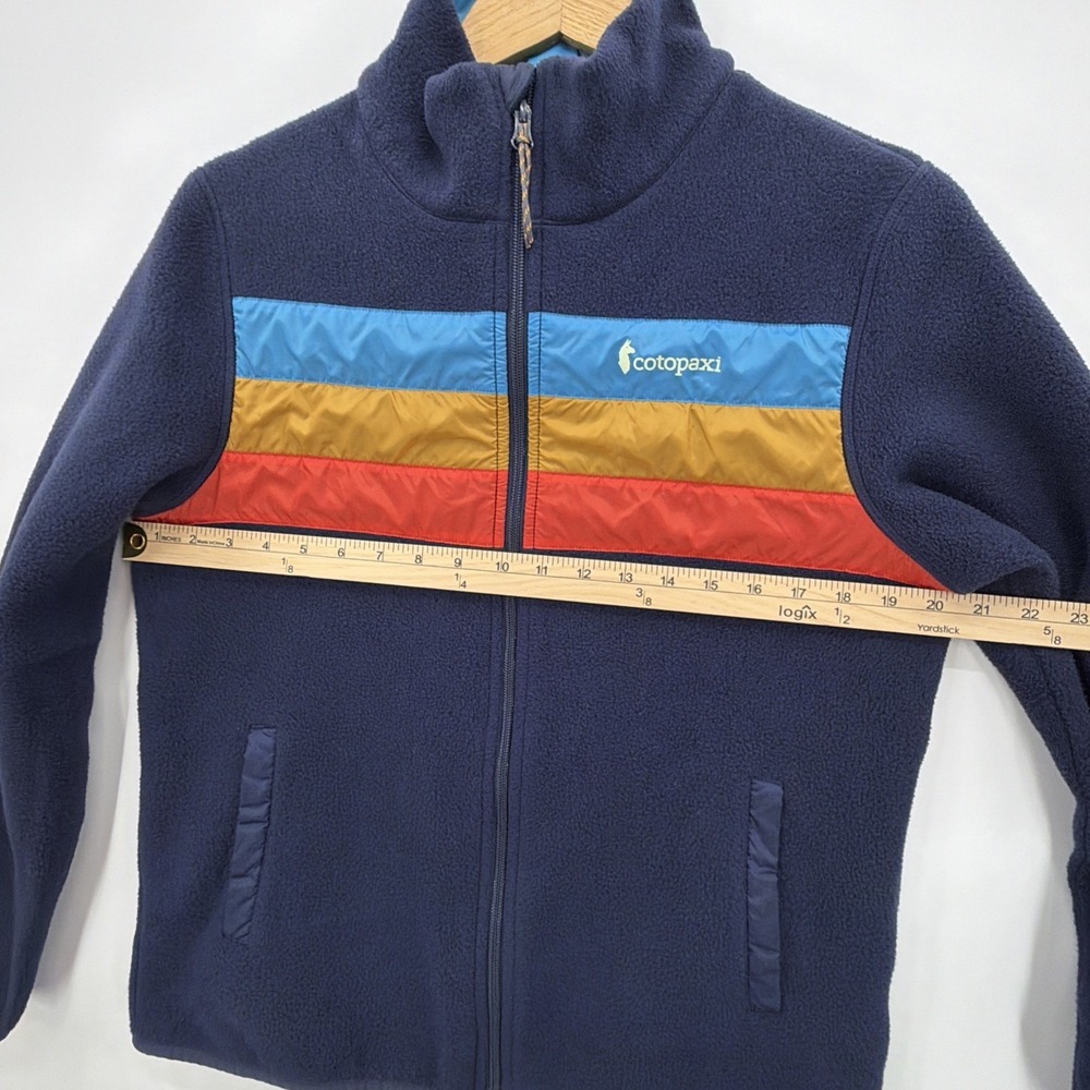 COTOPAXI Teca Fleece Jacket Full Zip Men's Large Blue Hiking Camping Trail Multi - Picture 12 of 14